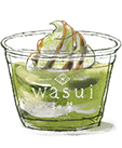 Wasui plant-based matcha soft serve
