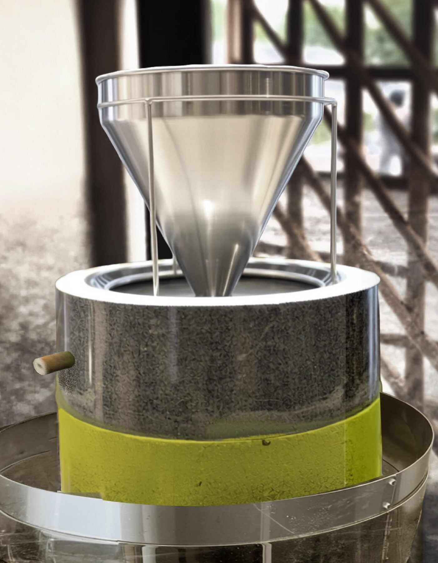 Matcha stone grinding mill