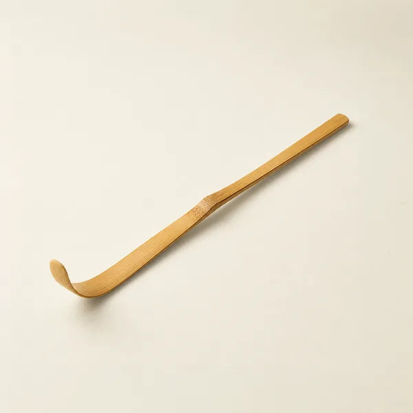 Bamboo matcha scoop
